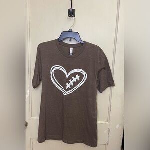 Bella Canvas Football Shirt